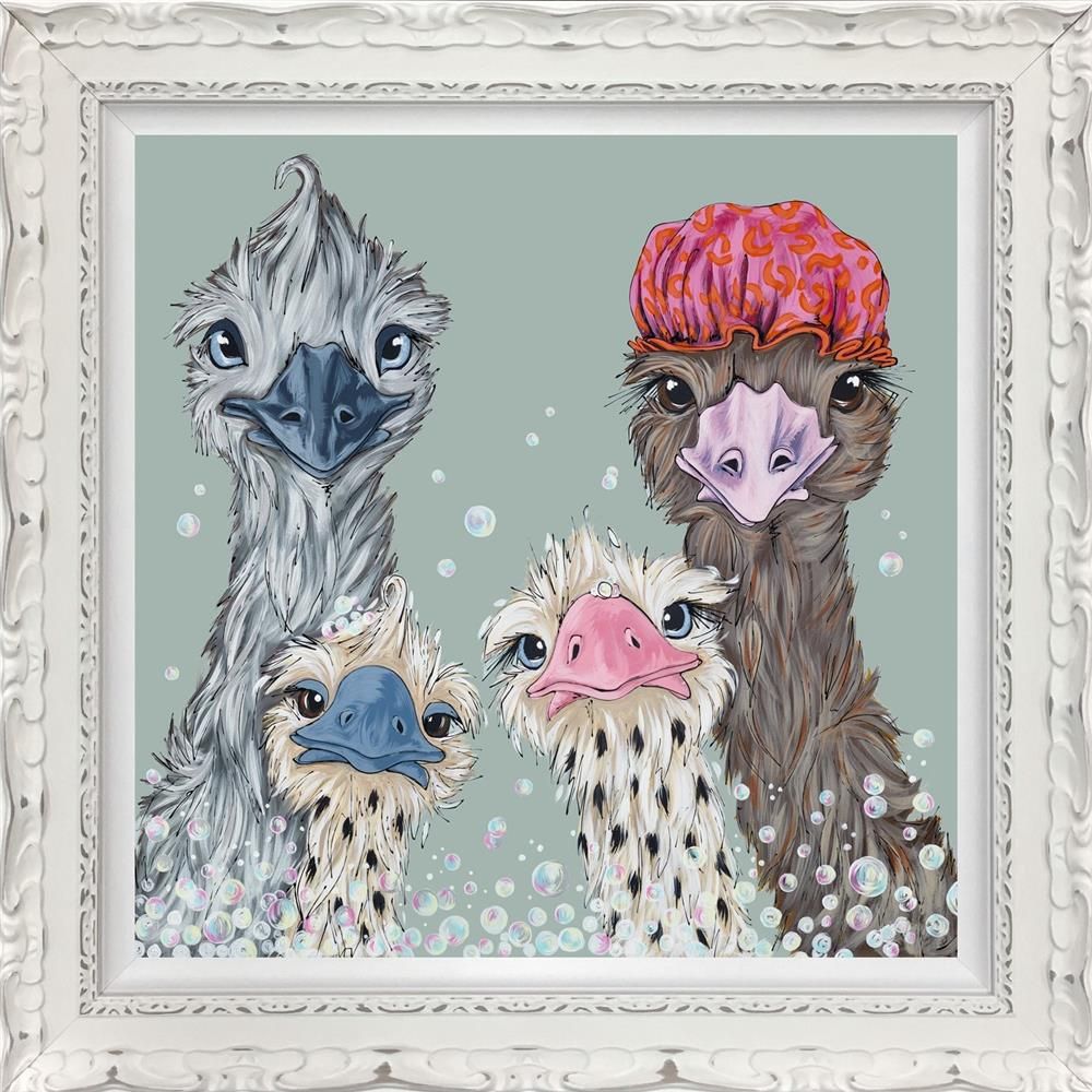 Amy Louise - 'Fun In The Tub' - Framed Limited EditionArt