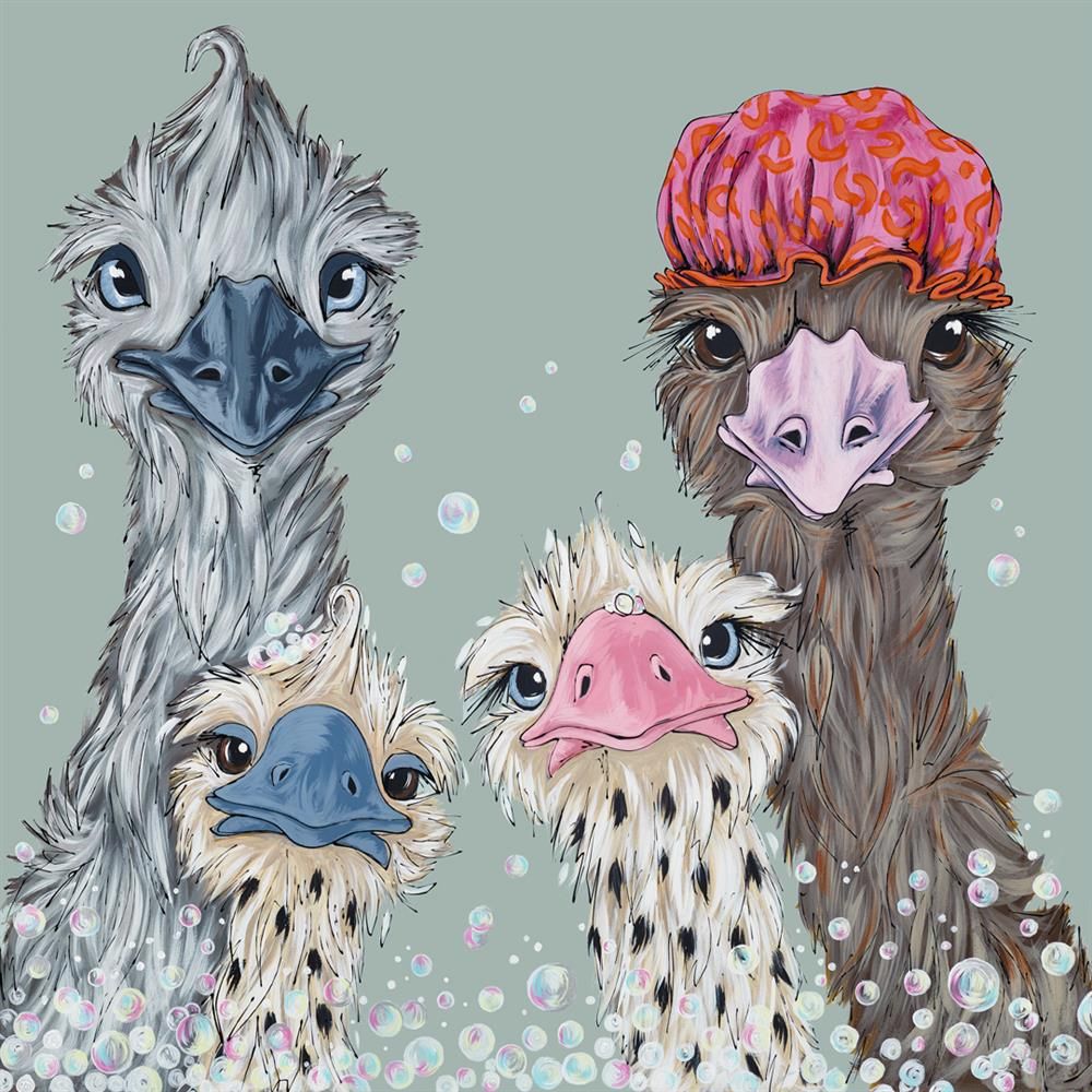 Amy Louise - 'Fun In The Tub' - Deluxe Limited Edition Print