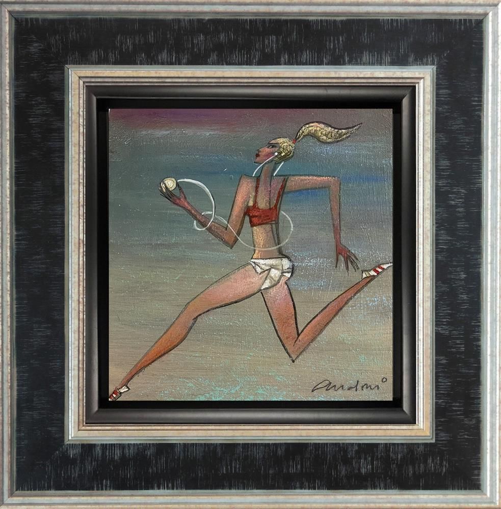 Andrei Protsouk - ' Jogging ' - Framed Original Art