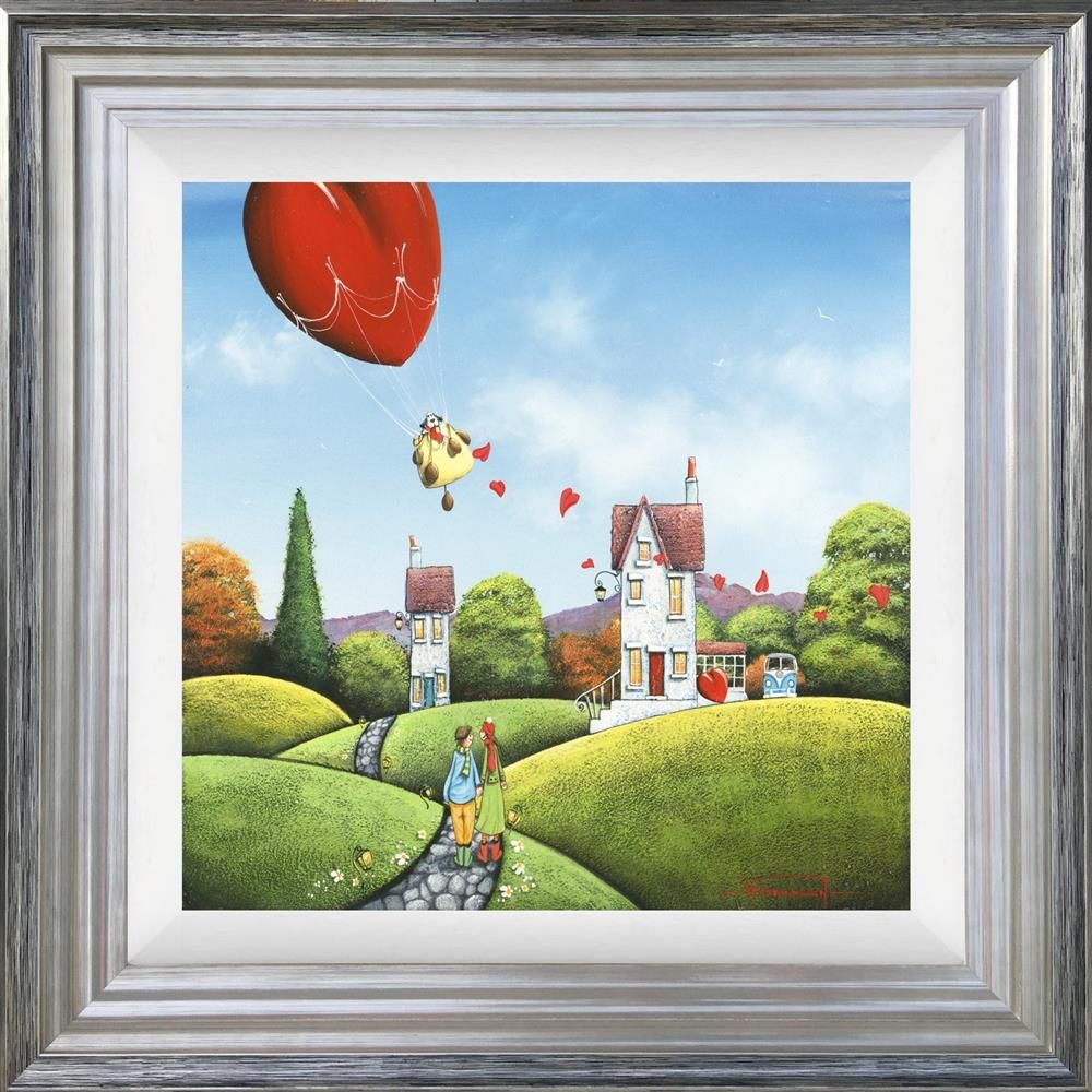 Dale Bowen - ' Love Flies High ' - Framed Limited Edition Art