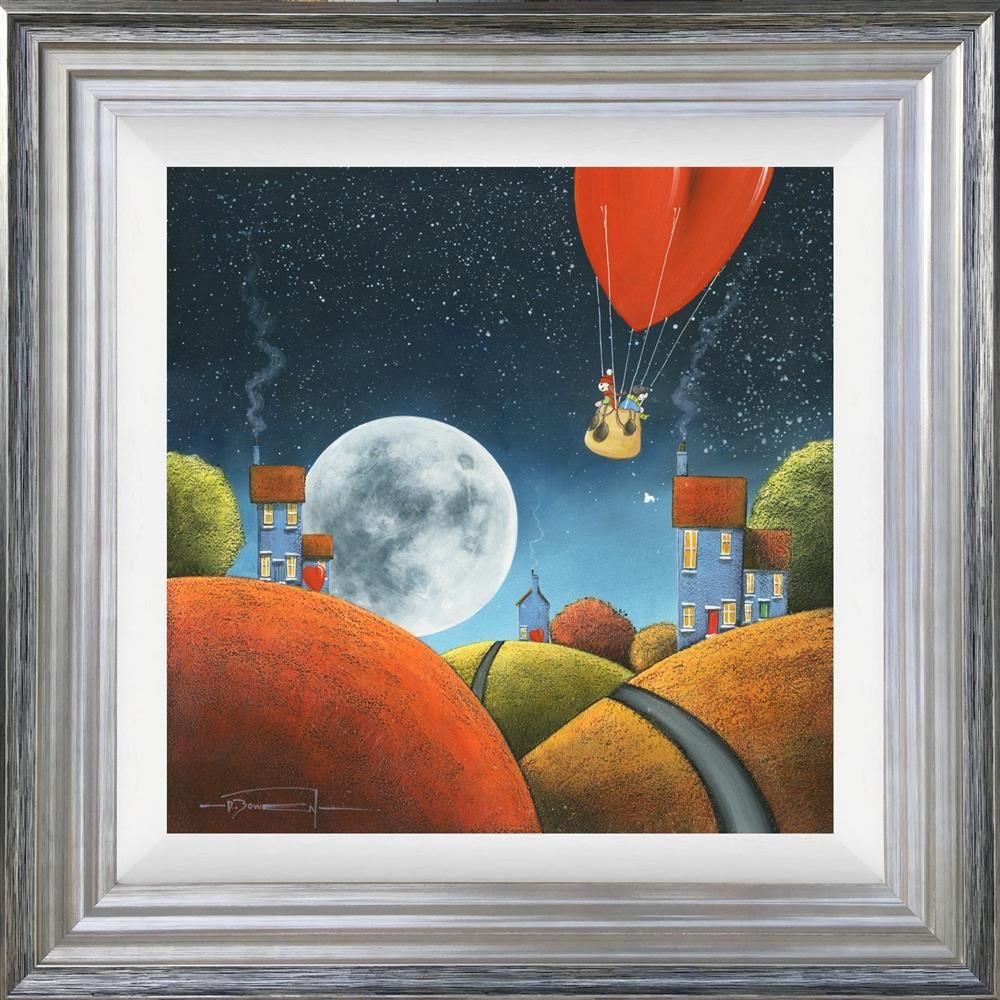 Dale Bowen - ' Fly Me To The Moon ' - Framed Limited Edition Art