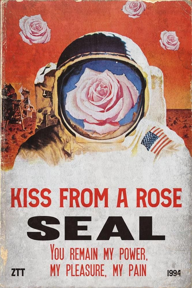Linda Charles - ' A Kiss From A Rose' - Framed Original Artwork