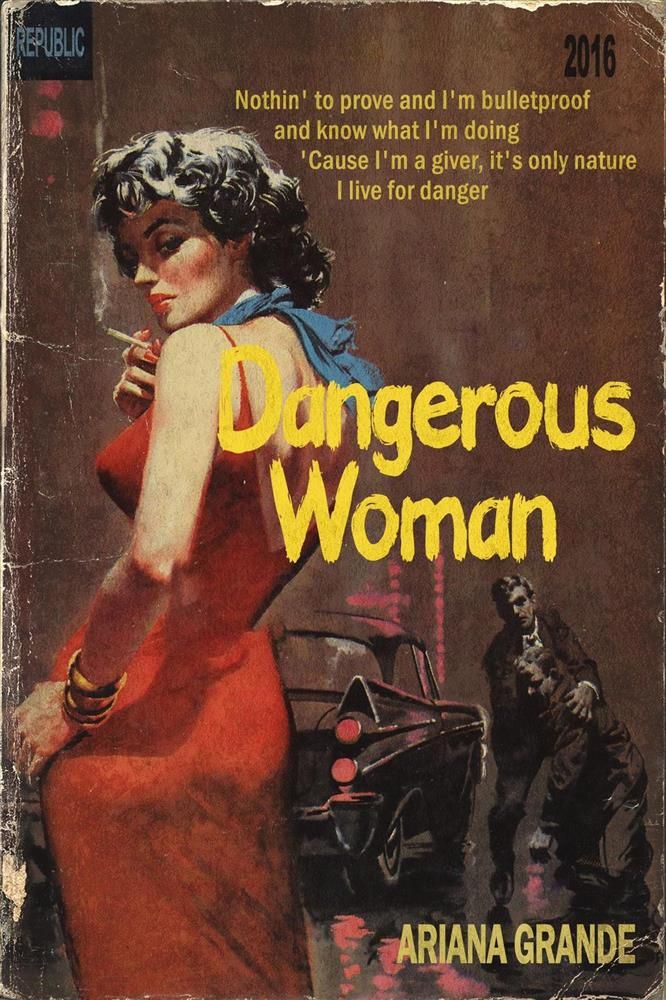 Linda Charles - 'Dangerous Woman' - Framed Original Artwork