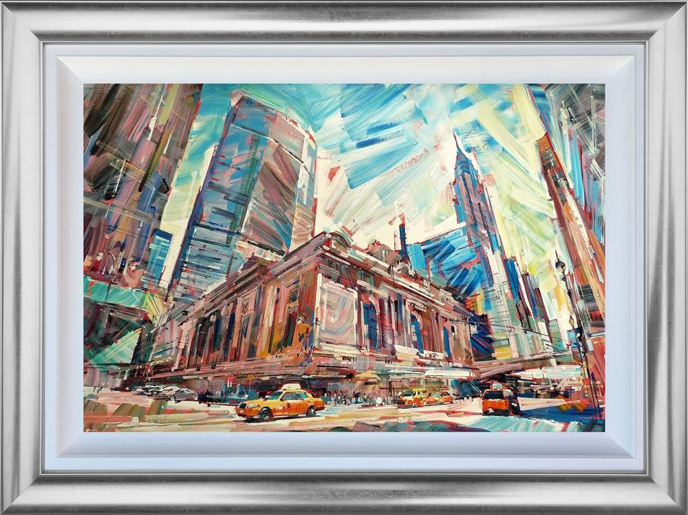 Colin Brown - 'Grand Central' - Framed Original Art