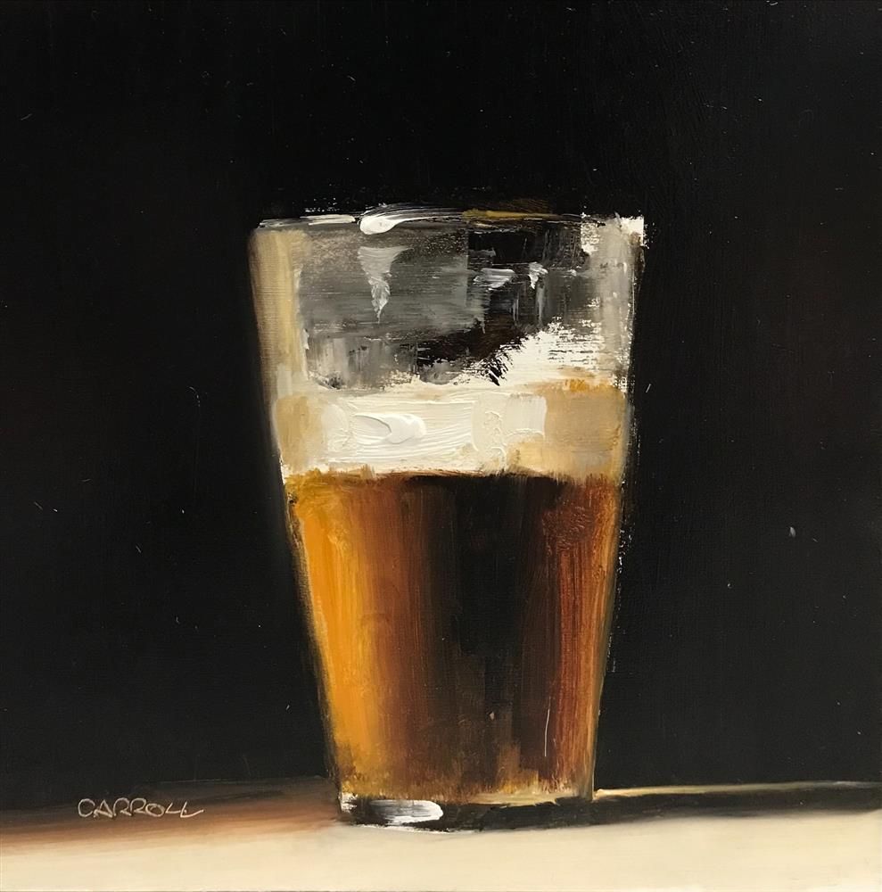 Neil Carroll - ' Beer ' - Framed Original Painting
