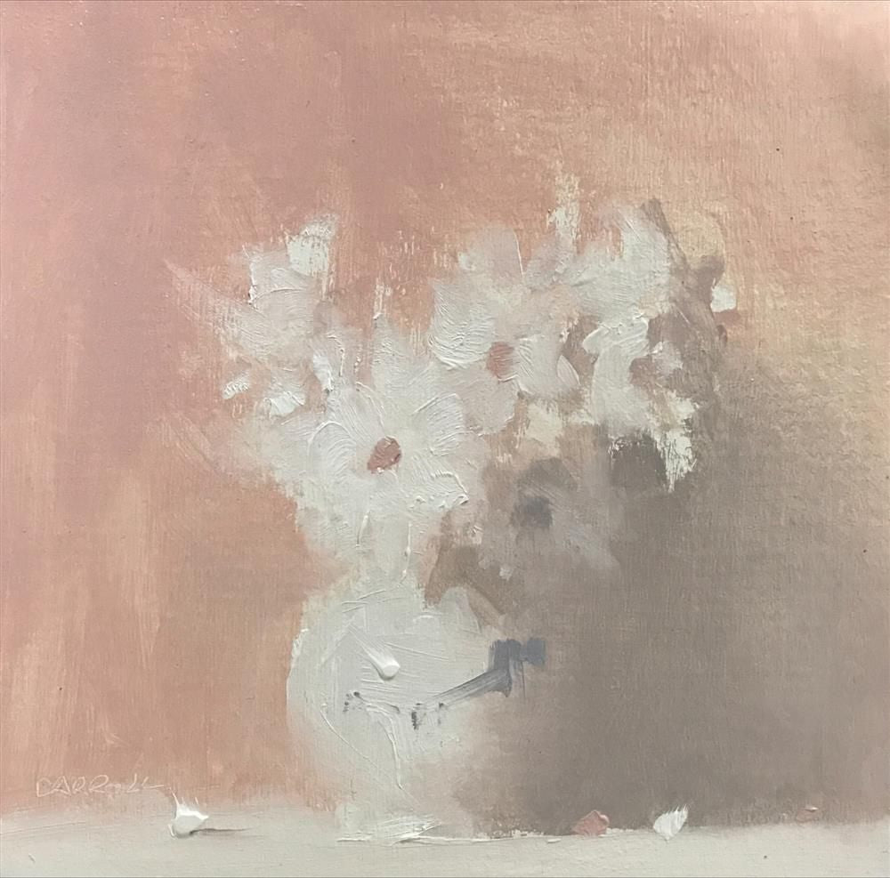 Neil Carroll - ' Floral Vase ' - Framed Original Painting