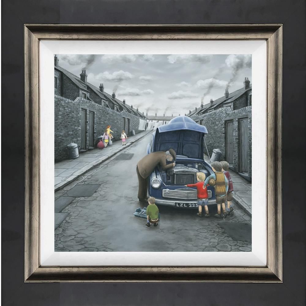 Leigh Lambert - ' What's Wrong Mister ' - Canvas ' - Framed Limited Edition