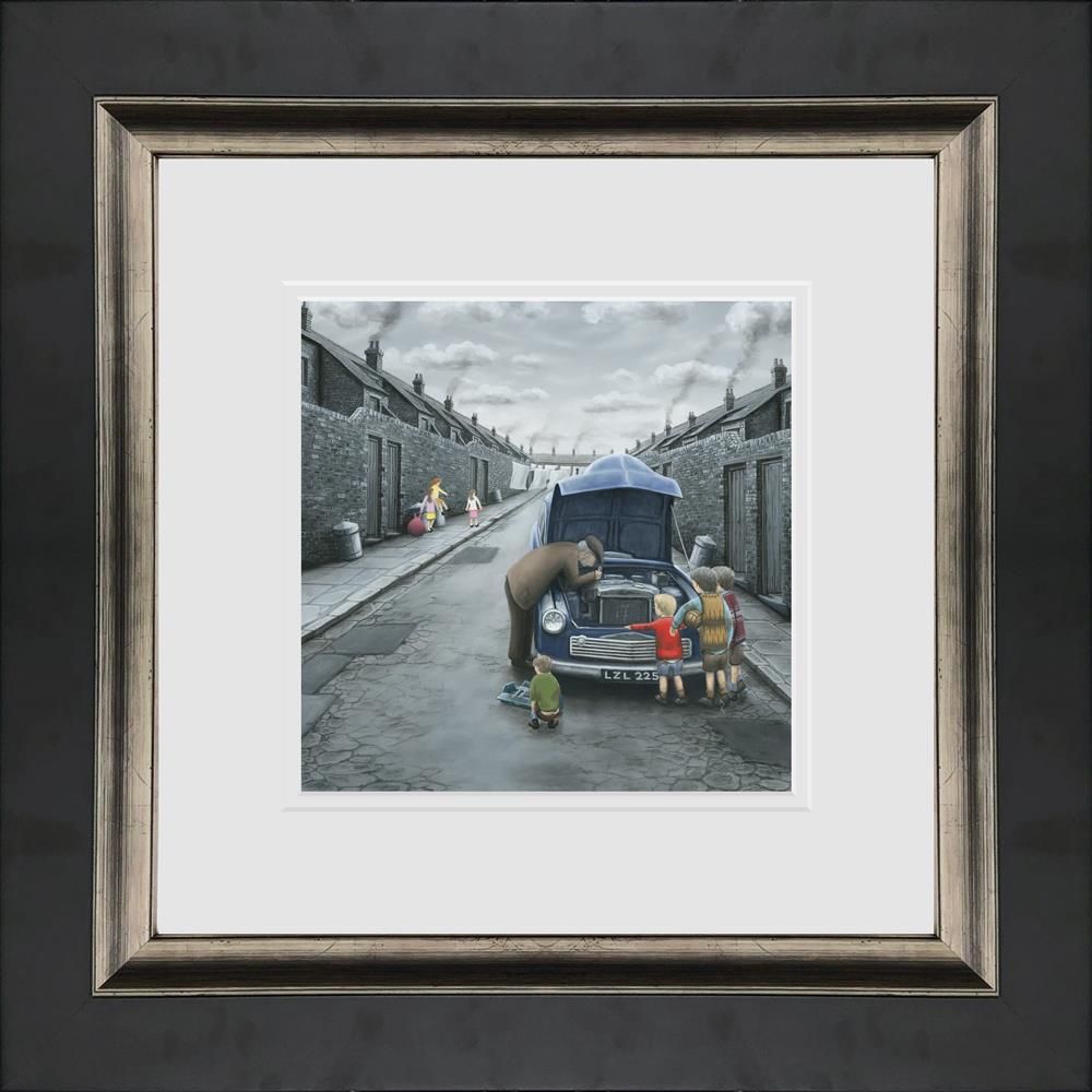 Leigh Lambert - ' What's Wrong Mister '  ' - Paper' - Framed Limited Edition