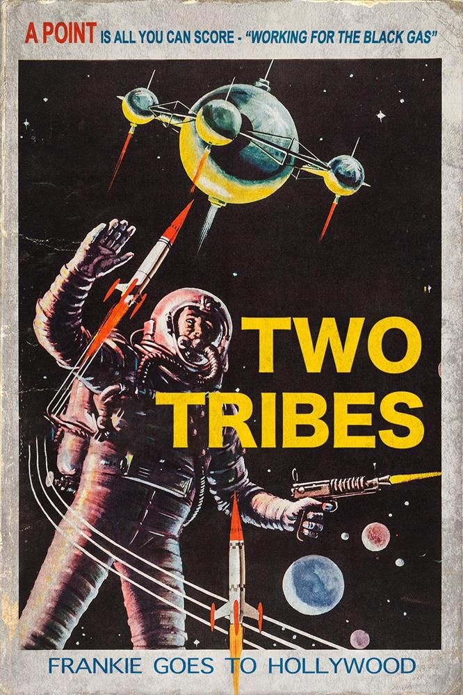 Linda Charles - ' Two Tribes ' - Framed Original Artwork