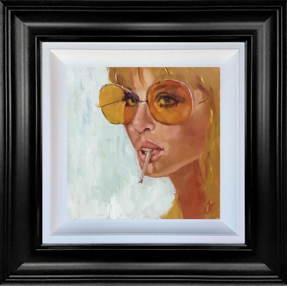 Joss Clapson - ' Smoking Hot ' - Framed Original Art