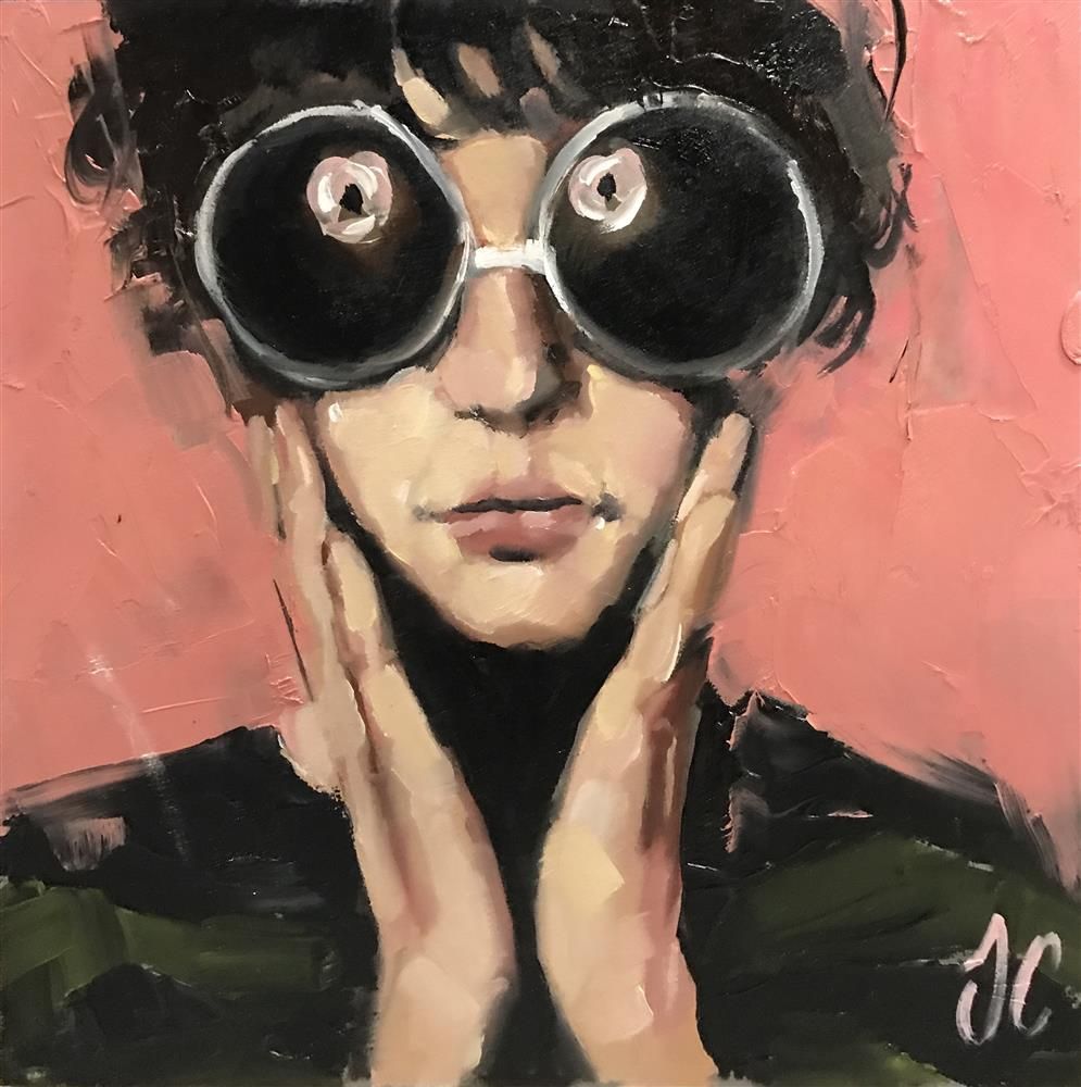 Joss Clapson - ' Frizzy Wizzy ' - Framed Original Art