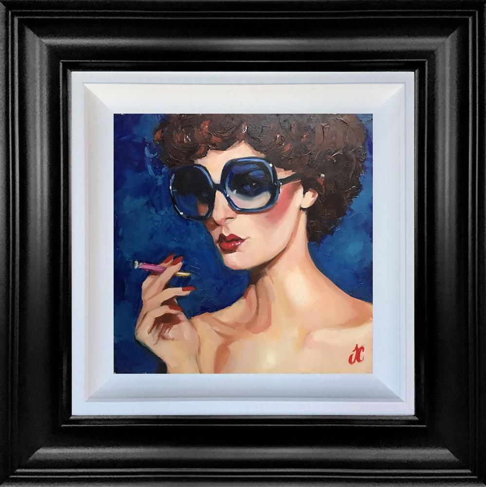 Joss Clapson - ' Real Brave ' - Framed Original Art