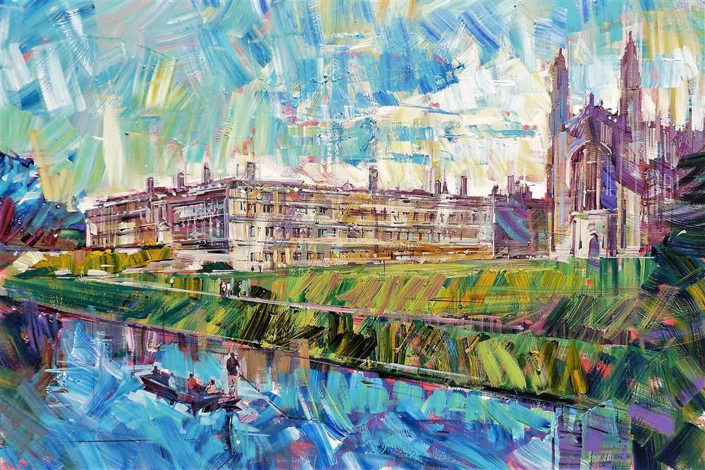 Colin Brown - ' Take A Punt ' - Framed Original Art