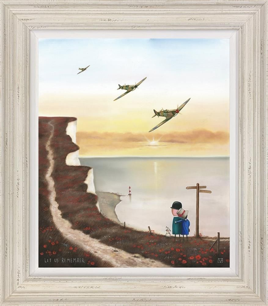 Michael Abrams - ' Let Us Remember ' - Framed Limited Edition Canvas