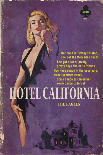 Linda Charles - 'Hotel California' - Framed Limited Edition