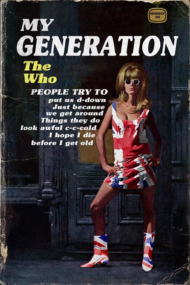 Linda Charles - 'My Generation' - Framed Limited Edition