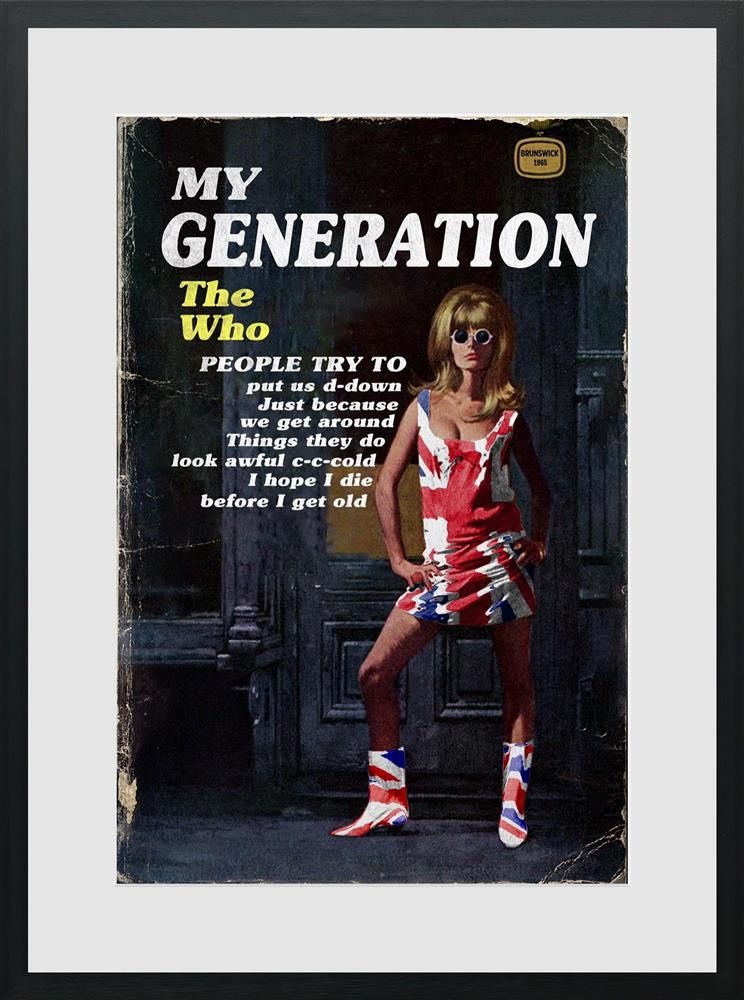 Linda Charles - 'My Generation' - Framed Limited Edition