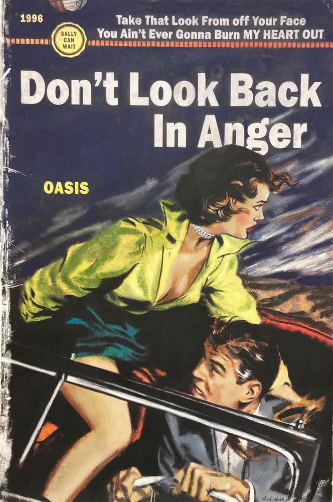 Linda Charles - 'Don't Look Back In Anger' - Framed Limited Edition