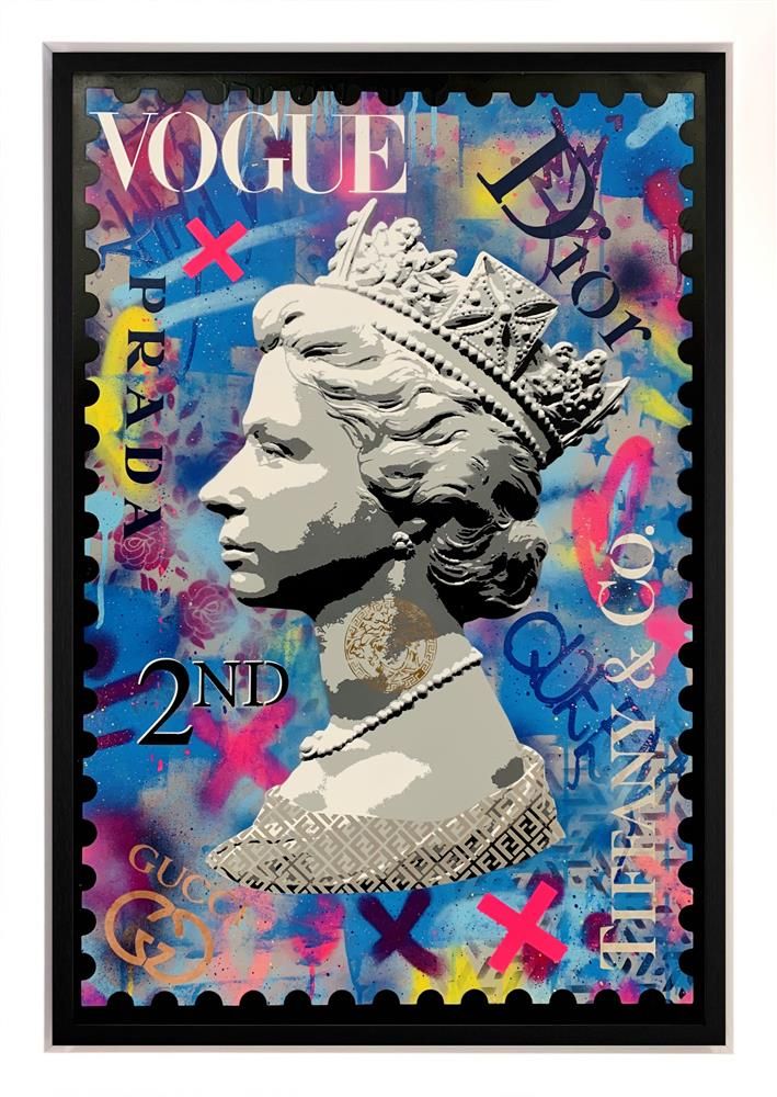 Hue Folk - 'Her Majesty 2nd' - Studio Limited Edition canvas