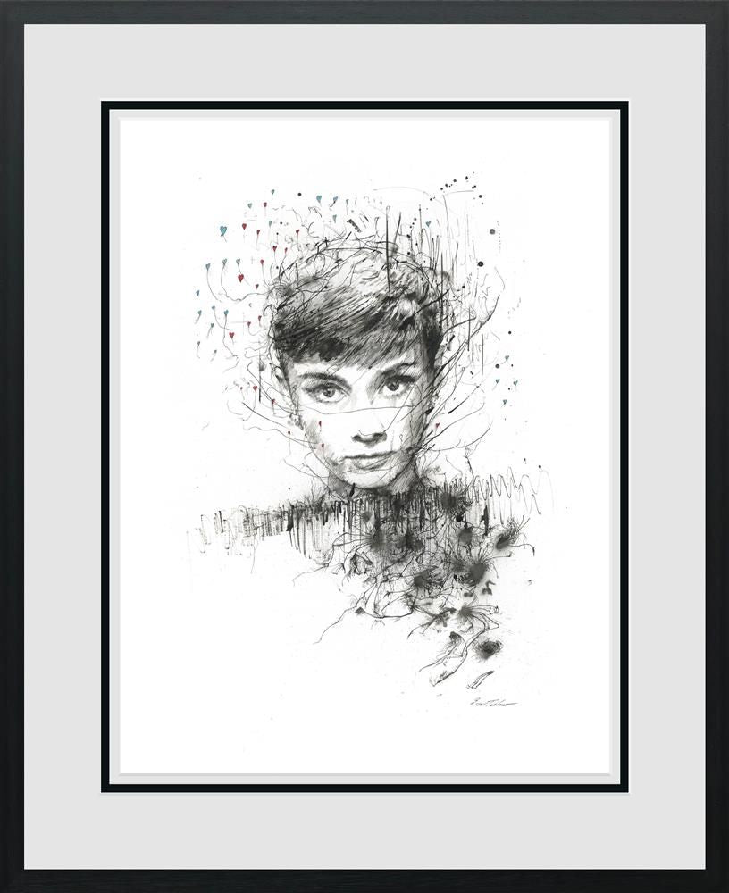 Scott Tetlow - ' Hepburn ' - Framed Limited Edition Print
