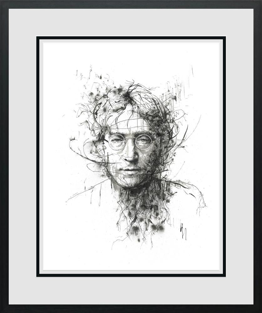 Scott Tetlow - ' Lennon ' - Framed Limited Edition Print