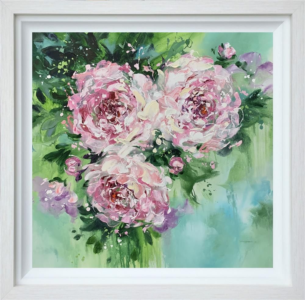Anna Cher - 'Embrace' - Framed Limited Edition Canvas