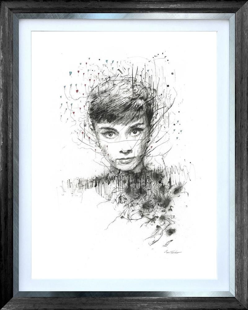 Scott Tetlow - ' Hepburn - Deluxe ' - Framed Limited Edition Print