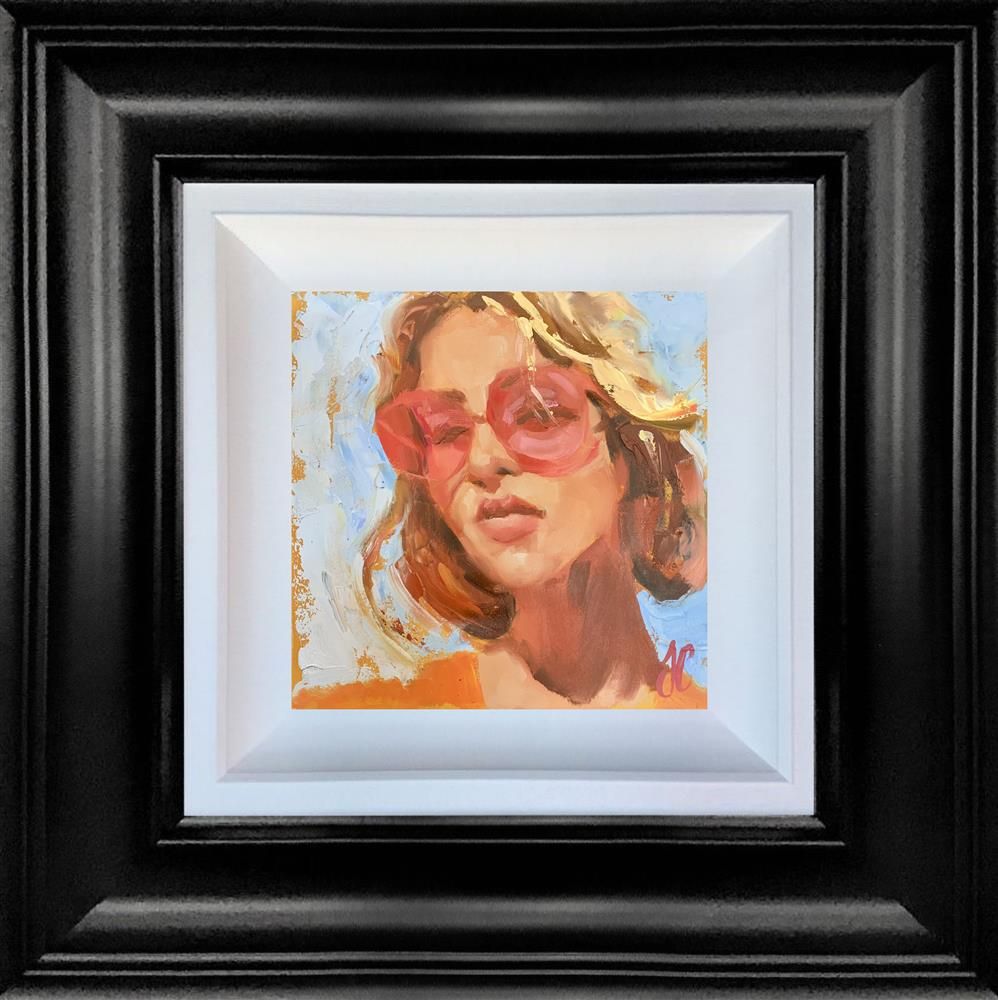 Joss Clapson - ' Rose Tint ' - Framed Original Art