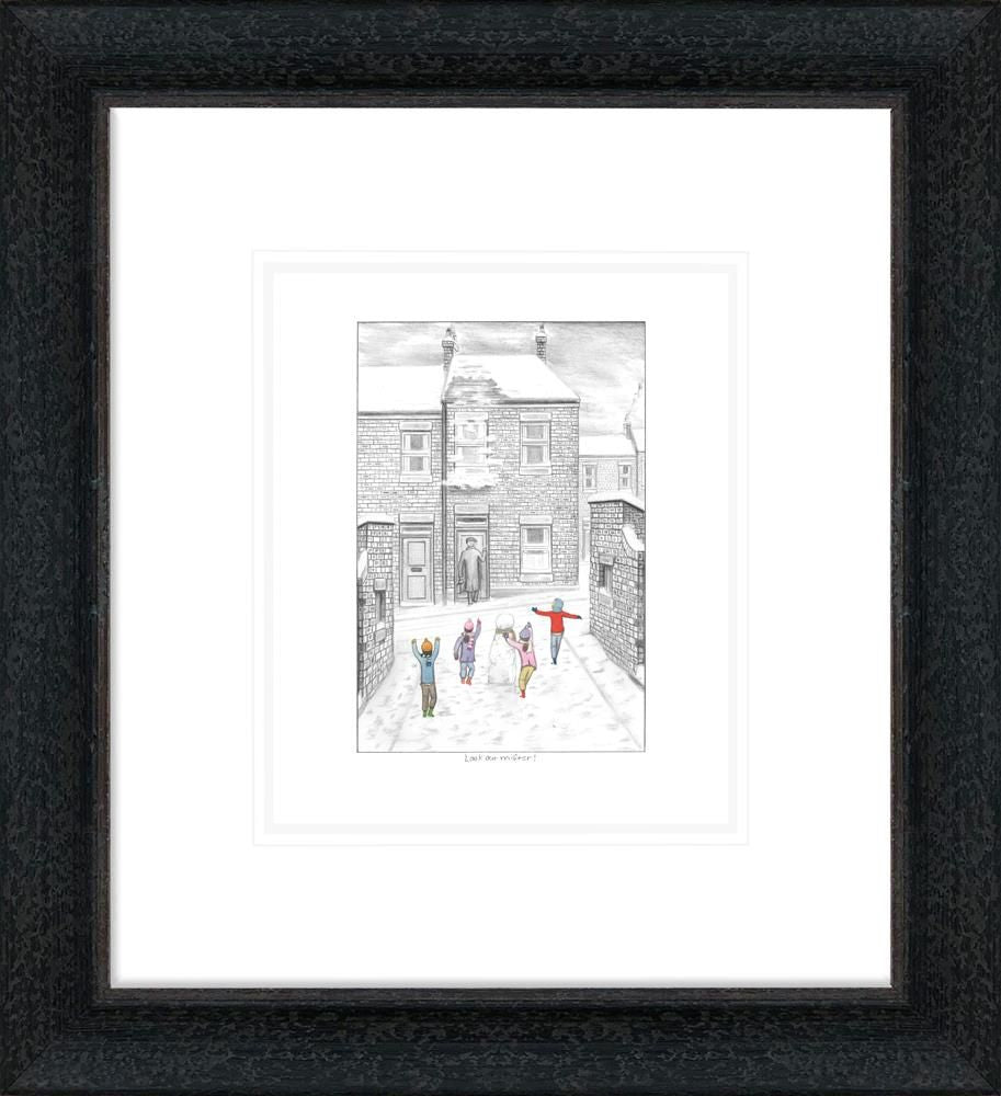 Leigh Lambert - ' Look Out Mister  ' - Sketch' - Framed Limited Edition