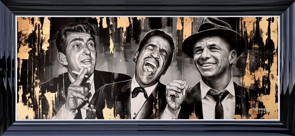 Ben Jeffery - ' The Rat Pack ' - Studio Framed Limited Edition Art