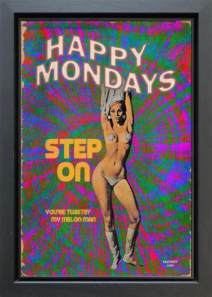 Linda Charles - ' Happy Mondays ' - Framed Original Artwork