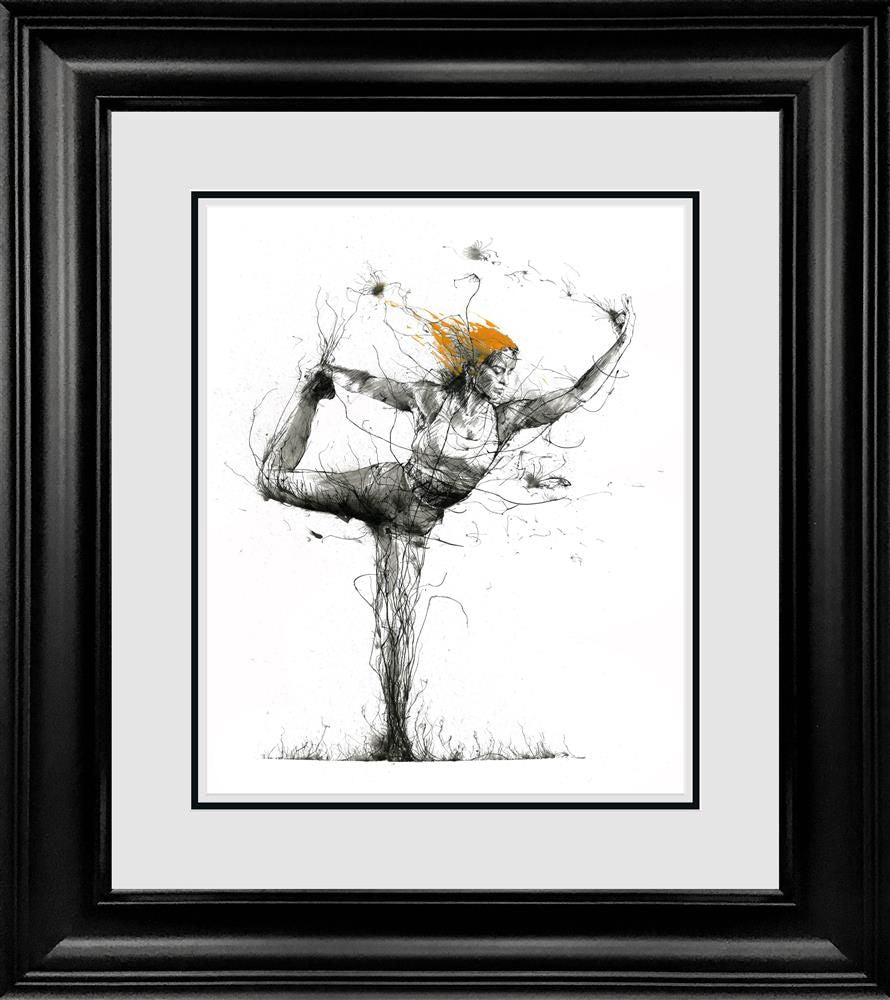 Scott Tetlow - ' King Dancer ' - Framed Original Art