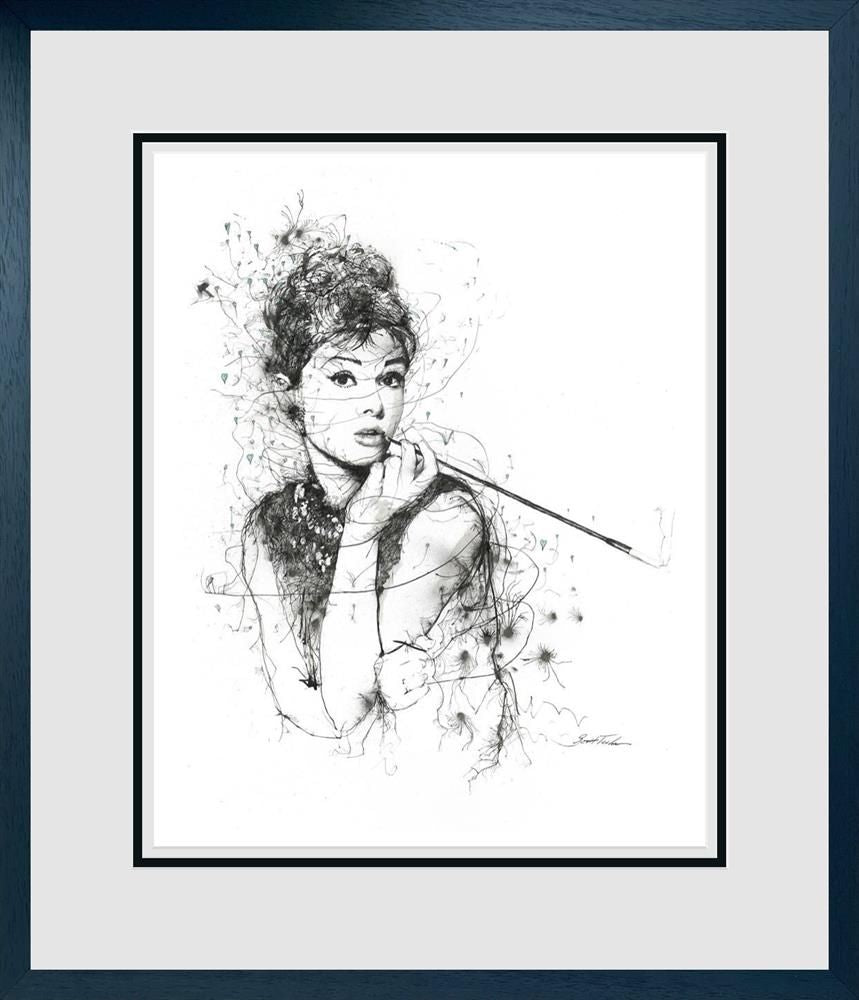 Scott Tetlow - ' Breakfast At Tiffany's ' - Framed Limited Edition Print