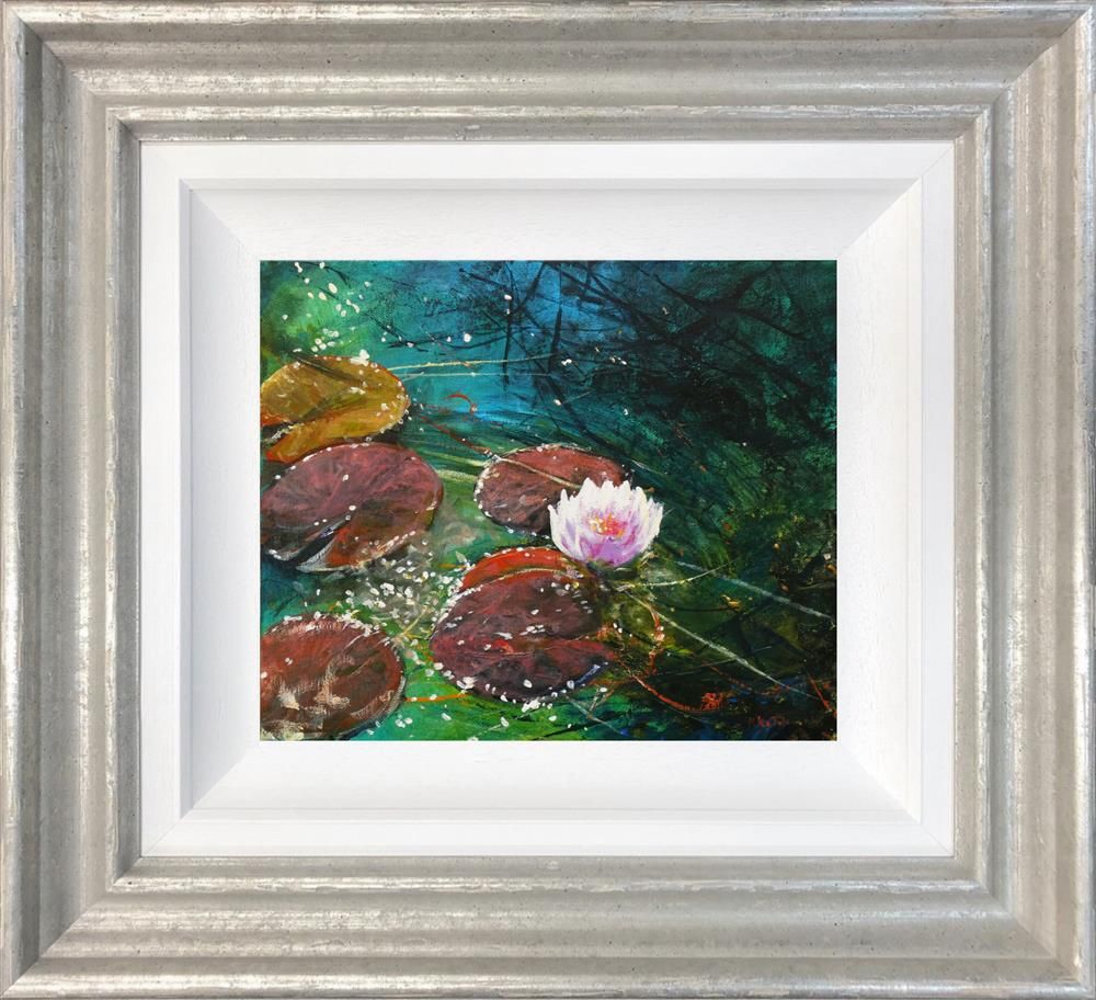 Mariusz Kaldowski - ' Teal Pond ' - Framed Original Art