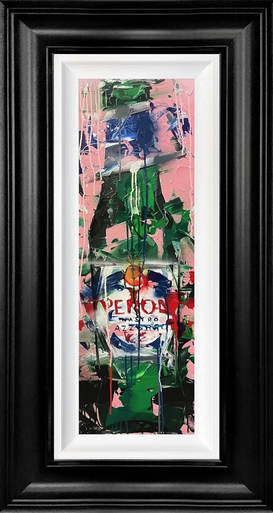 Jessie Foakes -'Peroni'  Framed Original Artwork