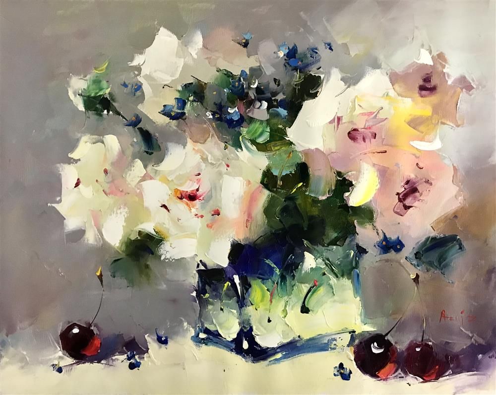 Aziz - ' Acoustic Flavor ' - Framed Original Artwork