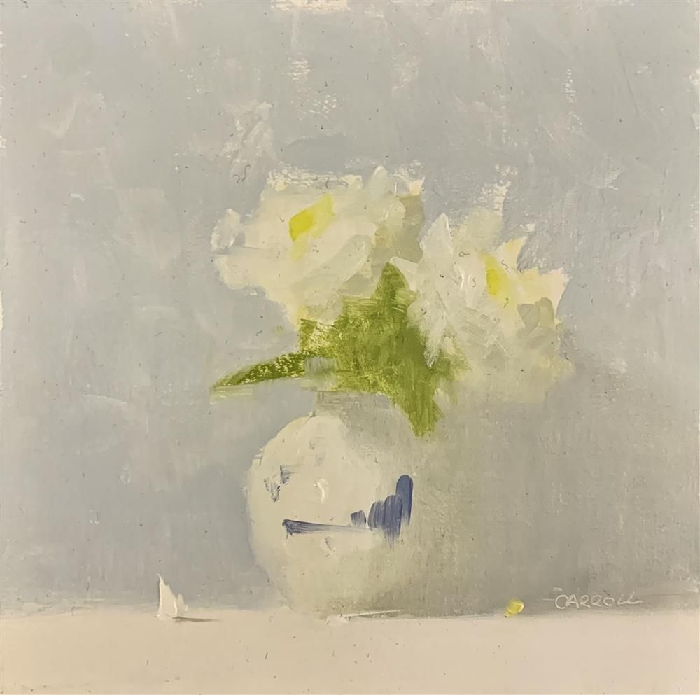 Neil Carroll - ' Roses ' - Framed Original Painting