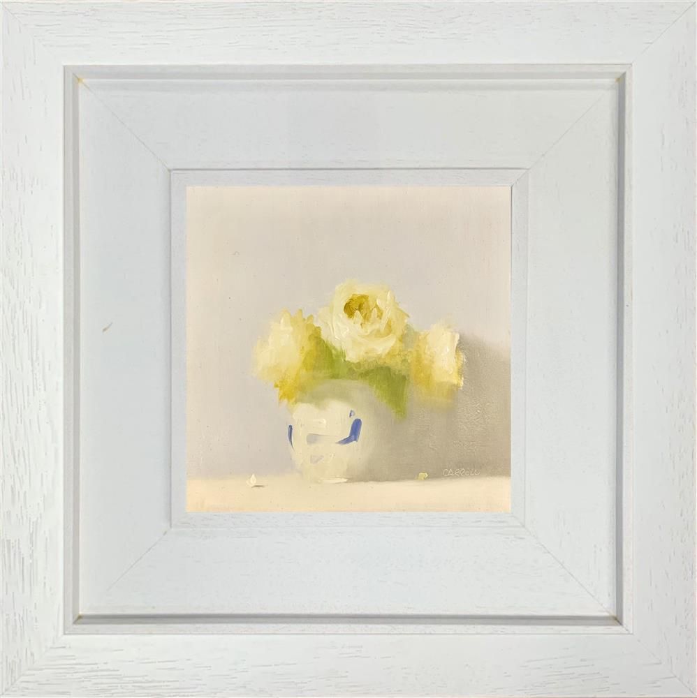 Neil Carroll - ' Three Roses ' - Framed Original Painting