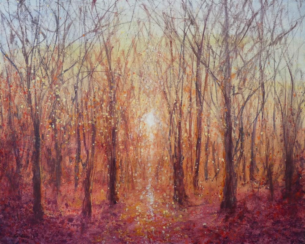 Mariusz Kaldowski - ' Young Forest ' - Framed Original Art