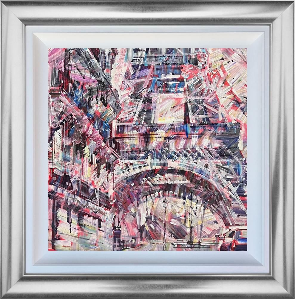 Colin Brown - ' Stroll Through Paris ' - Framed Original Art