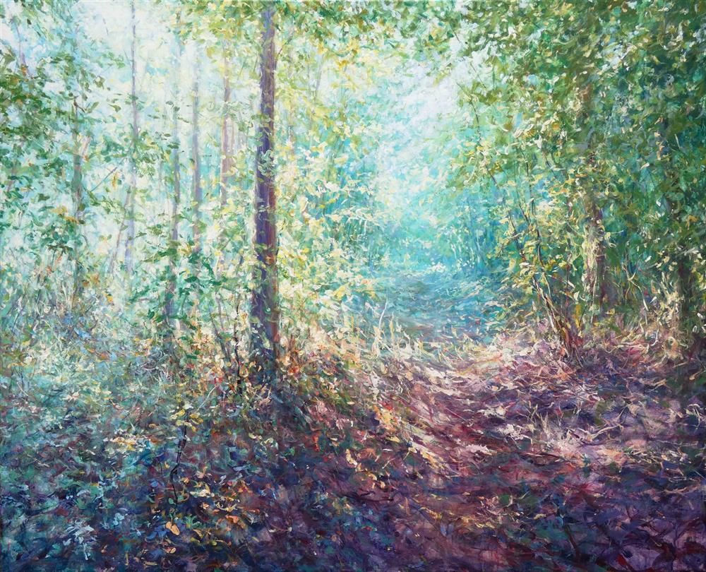 Mariusz Kaldowski - ' Forest Walks ' - Framed Original Art