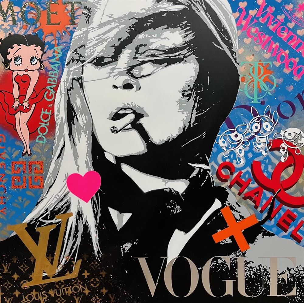 Hue Folk - 'I Leave Before Being Left' - Framed Original Art