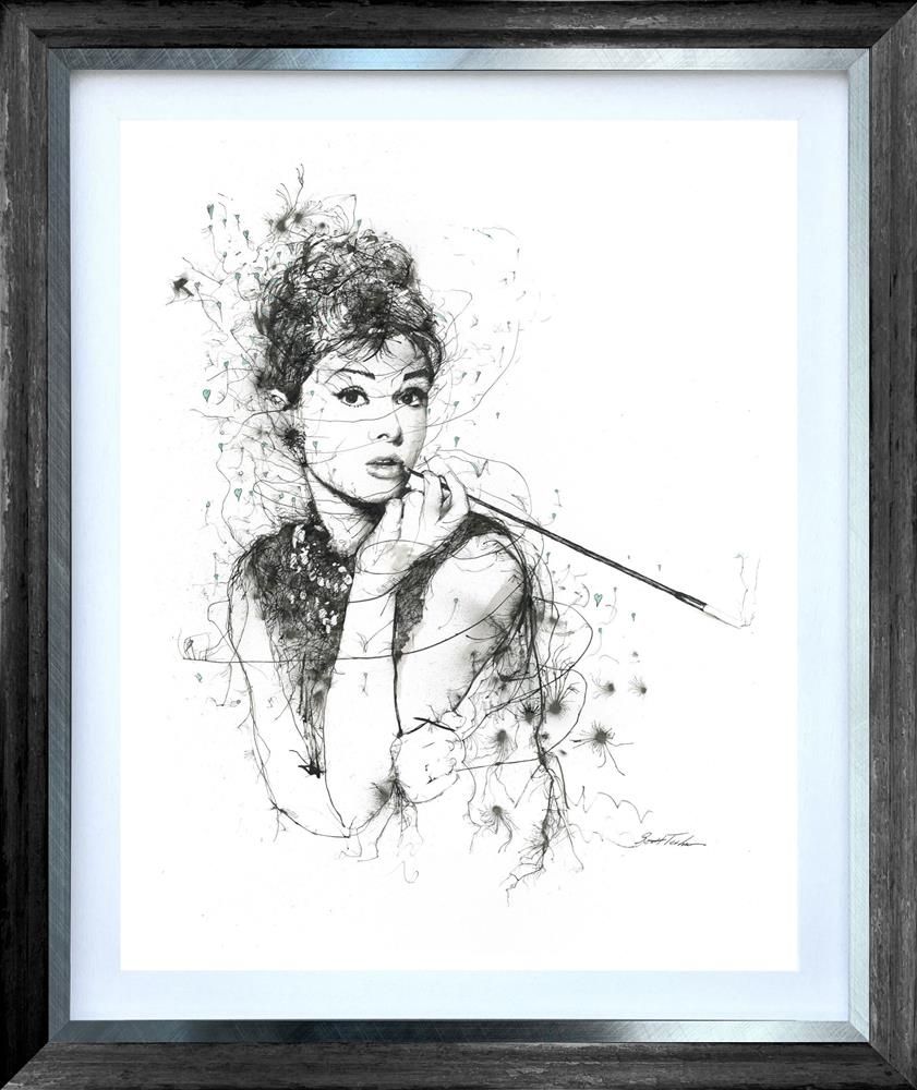 Scott Tetlow - ' Breakfast At Tiffany's - Deluxe ' - Framed Limited Edition Print