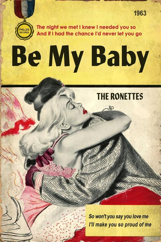 Linda Charles - 'Be My Baby ' - Framed Original Artwork