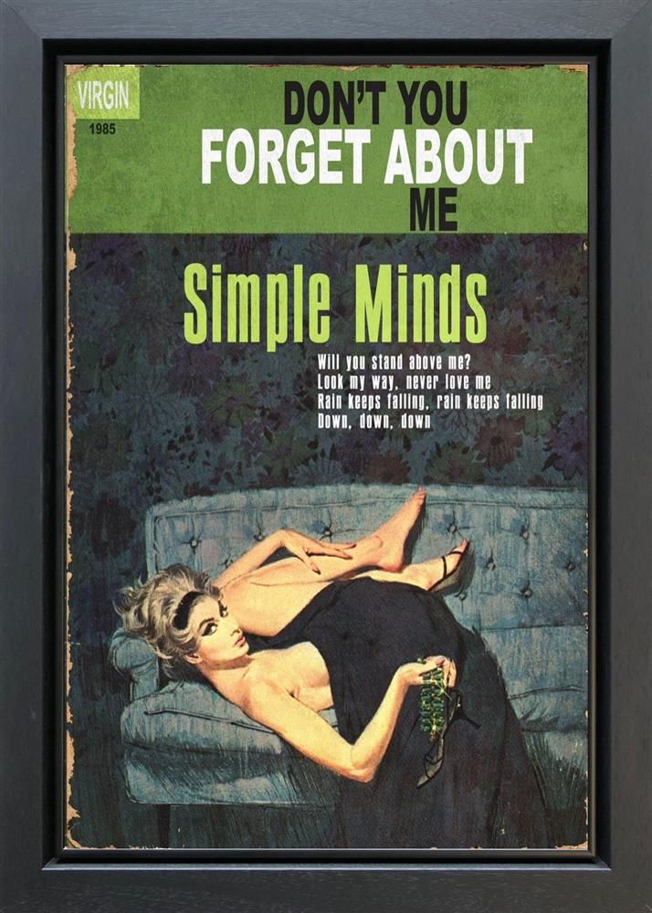 Linda Charles - 'Simple Minds' - Framed Original Artwork