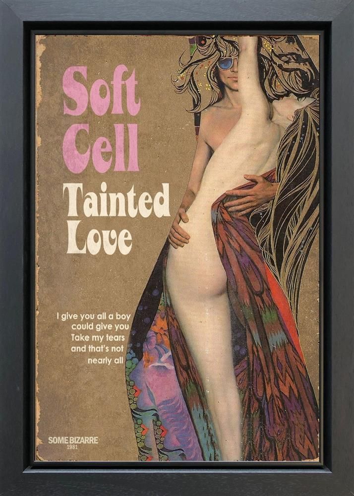 Linda Charles - 'Soft Cell' - Framed Original Artwork