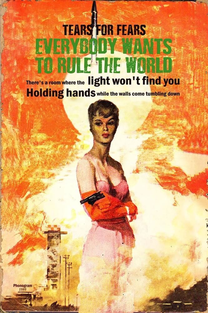 Linda Charles - 'Rule The World' - Framed Original Artwork