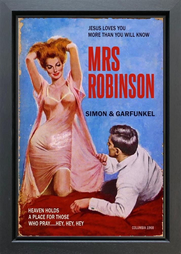 Linda Charles - 'Mrs Robinson' - Framed Original Artwork