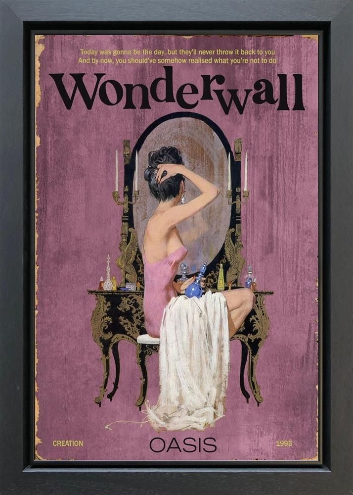 Linda Charles - 'Wonderwall' - Framed Original Artwork