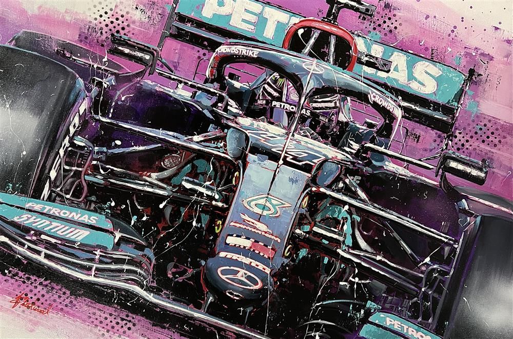 Fleetwood - '  Hamilton ' - Framed Original Art